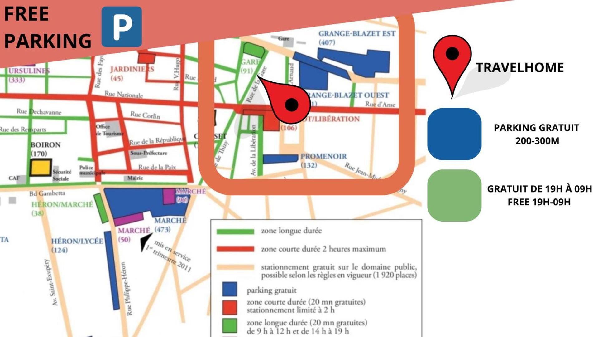 L Original - Travelhome - Free Wifi - 6 Travelers Villefranche-sur-Saone Exterior photo